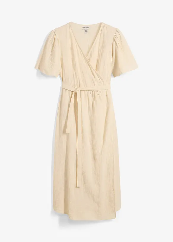 Robe de grossesse et d&rsquo;allaitement en gaze de coton, bonprix