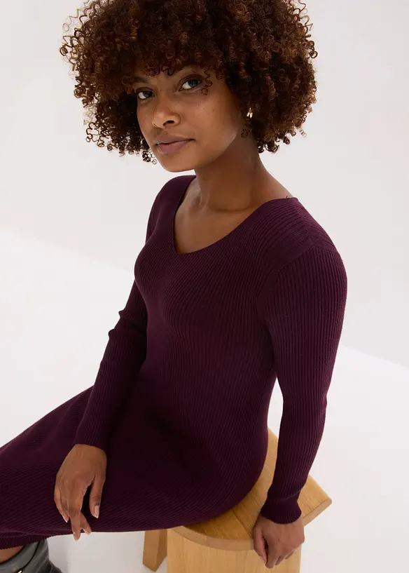 Strickkleid mit Pullunder 2tlg. Set, bonprix