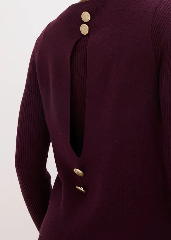 Strickkleid mit Pullunder 2tlg. Set, bonprix