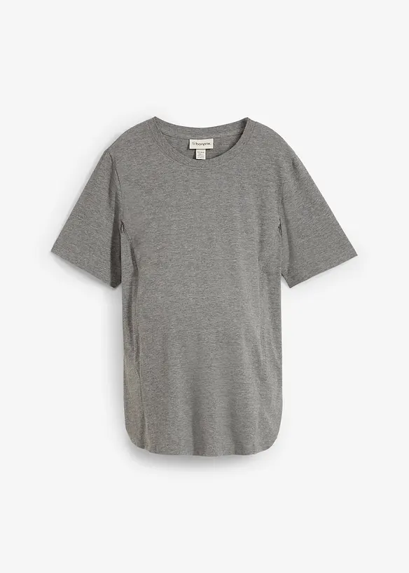Umstandsshirt mit diskreter Stillfunktion mit Bio-Baumwolle, bonprix