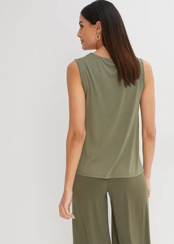 Top &agrave; col lavalli&egrave;re, bonprix