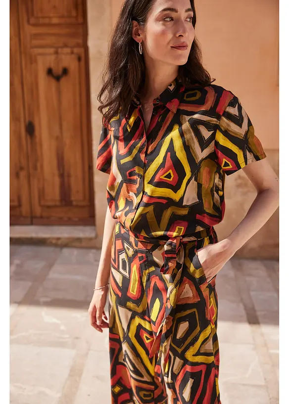 Jupe-culotte en viscose, bonprix