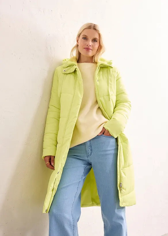 Doudoune avec capuche doubl&eacute;e sherpa, bonprix