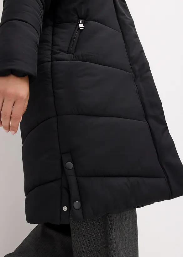 Doudoune avec capuche doubl&eacute;e sherpa, bonprix