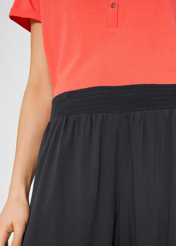 Wadenlange Culotte aus nachhaltiger Viskose, bonprix