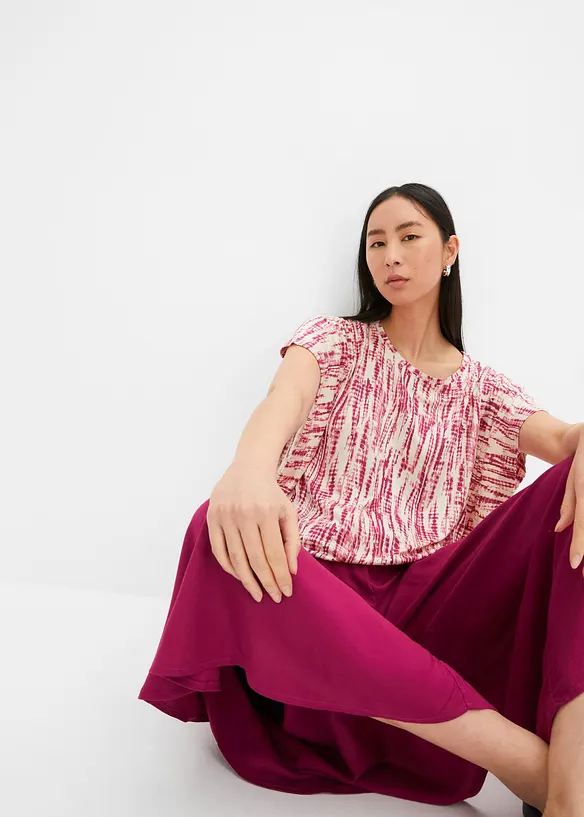 Jupe-culotte longueur mollet en viscose, bonprix