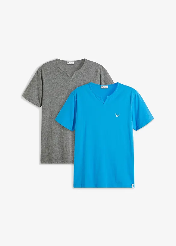 T-Shirt (2er Pack), bonprix