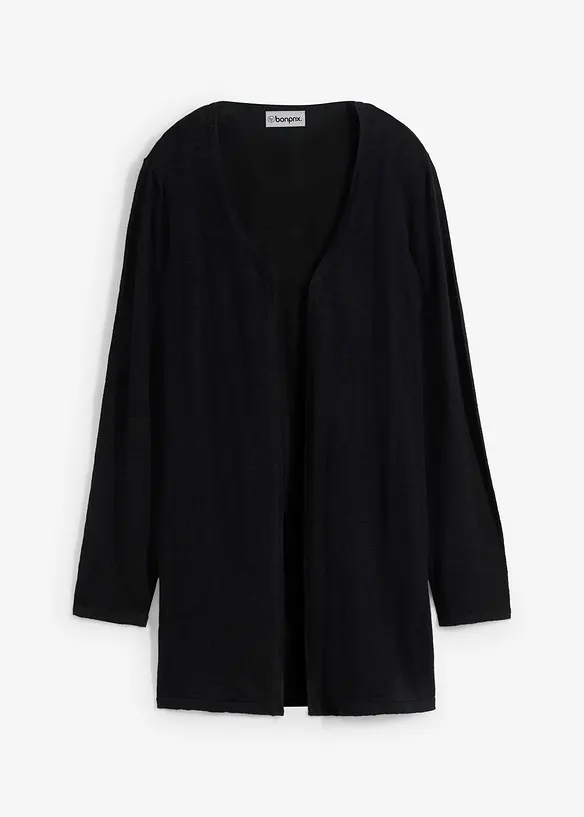 Gilet en maille 100% coton flamm&eacute;, bonprix