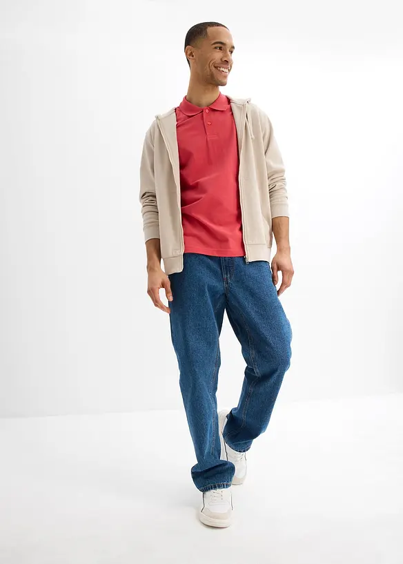 Piqu&eacute;-Poloshirt aus reiner Bio-Baumwolle, bonprix