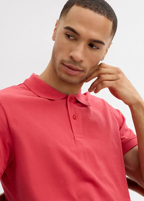 Piqu&eacute;-Poloshirt aus reiner Bio-Baumwolle, bonprix