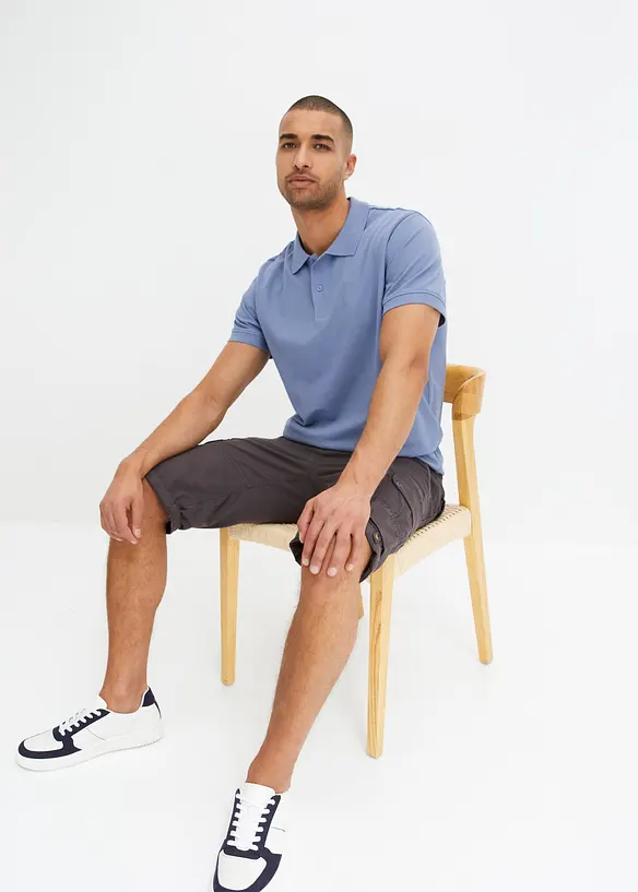 Cargo-Bermuda aus reiner Baumwolle in Regular Fit, bonprix