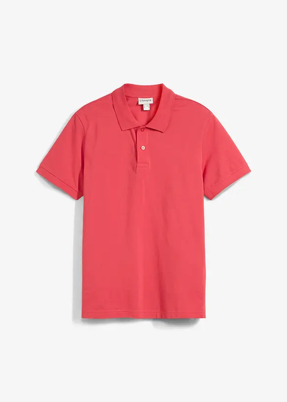 Piqu&eacute;-Poloshirt aus reiner Bio-Baumwolle, bonprix