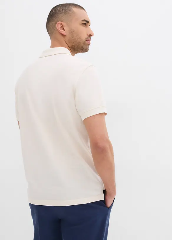 Piqu&eacute;-Poloshirt aus reiner Bio-Baumwolle, bonprix