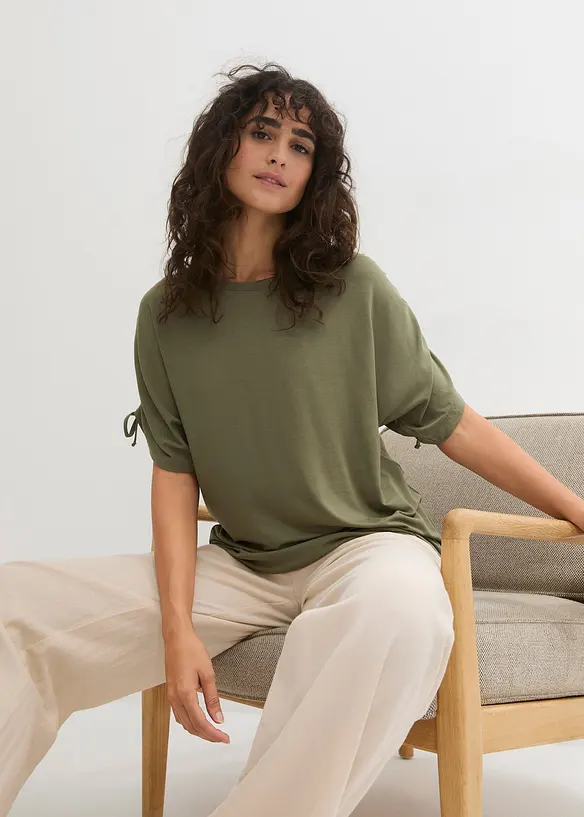 T-shirt en viscose fluide, bonprix