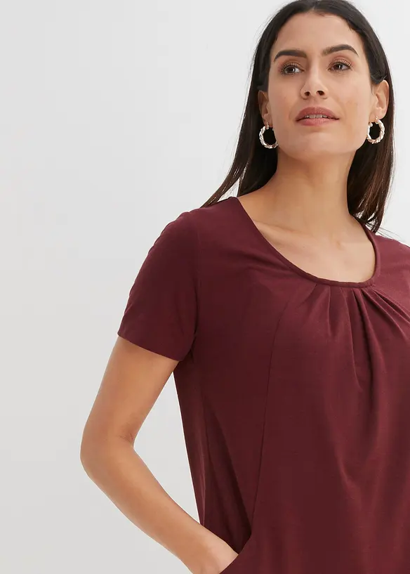 Longshirt mit Viskose, bonprix