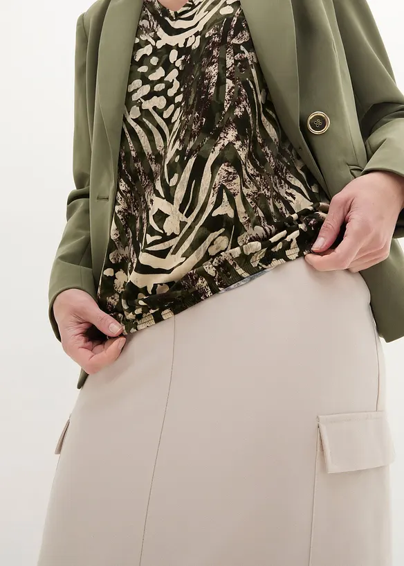 Shirt mit Gummibund, bonprix