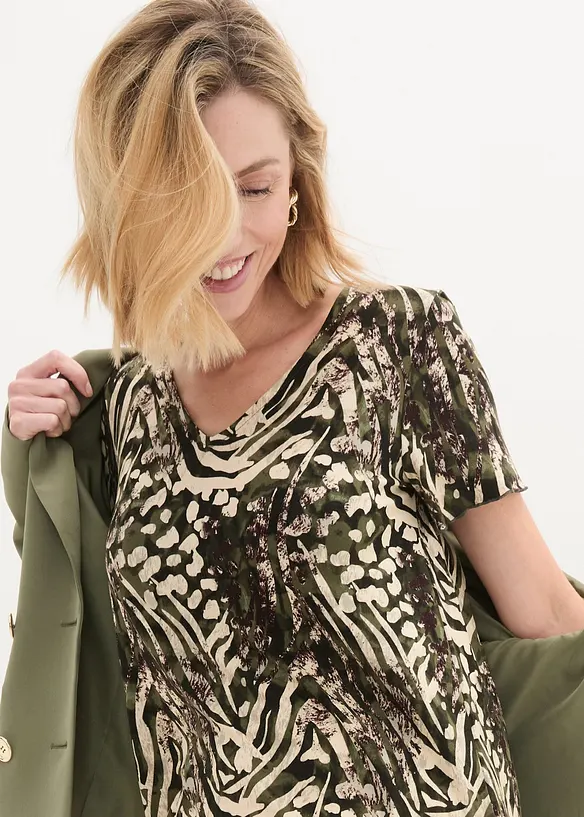 Shirt mit Gummibund, bonprix