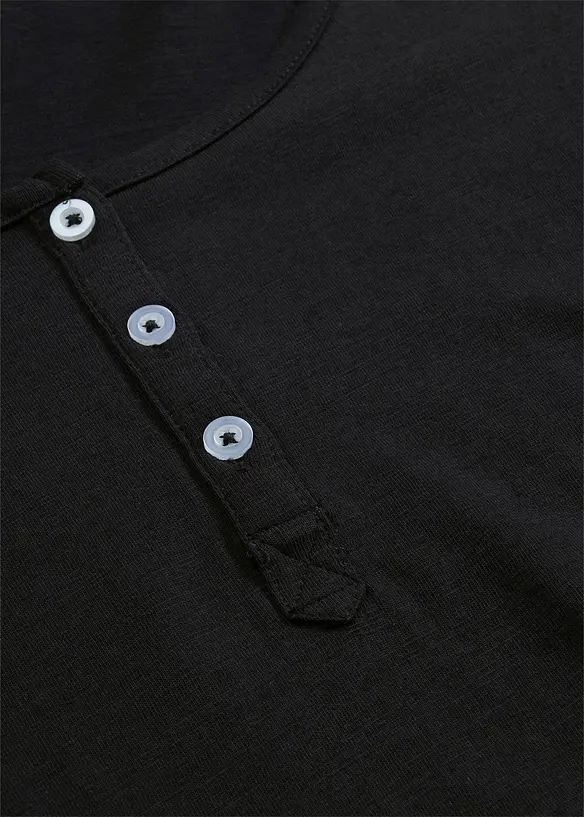 T-shirt long avec volant, bonprix