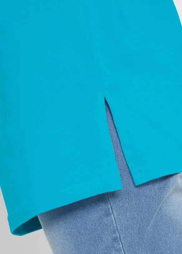 Longshirt mit V-Ausschnitt (2er Pack), bonprix