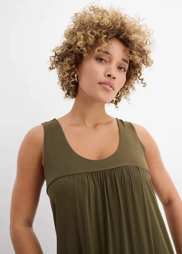 Kurzes Jerseykleid aus softer Viskose, bonprix