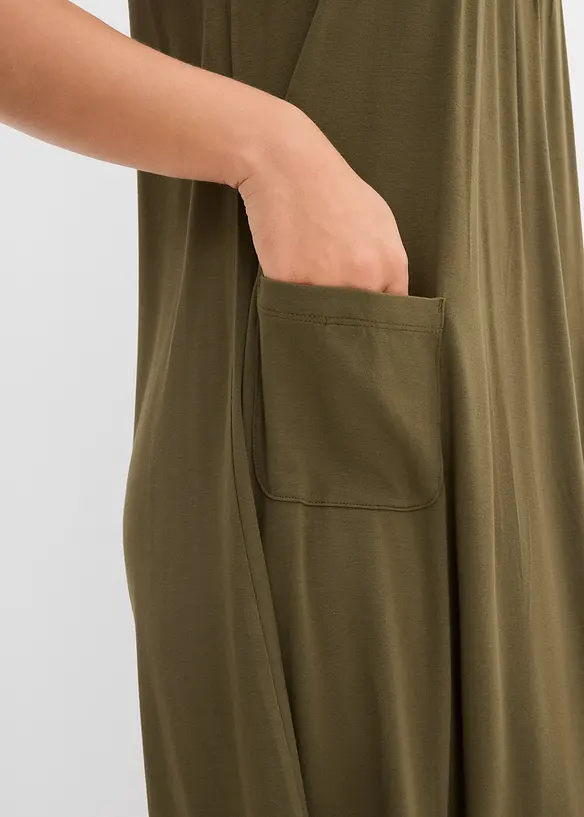 Kurzes Jerseykleid aus softer Viskose, bonprix