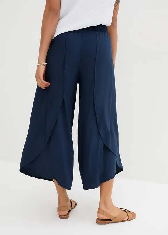 Wadenlange Culotte aus softer Viskose, bonprix