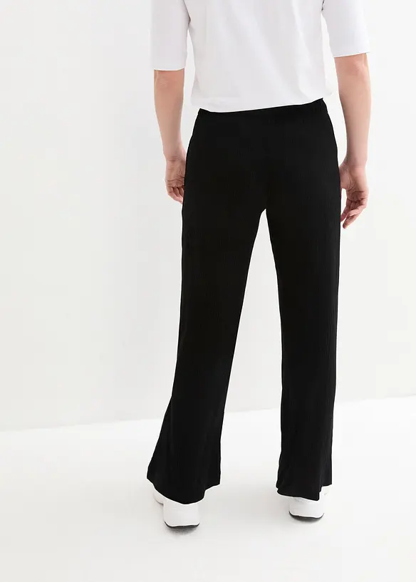 Pantalon palazzo 100% viscose, bonprix