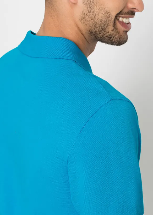 Polo en maille piqu&eacute;e 100% coton, bonprix