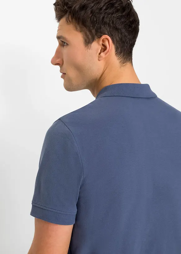 Piqu&eacute;-Poloshirt aus reiner Bio-Baumwolle, bonprix