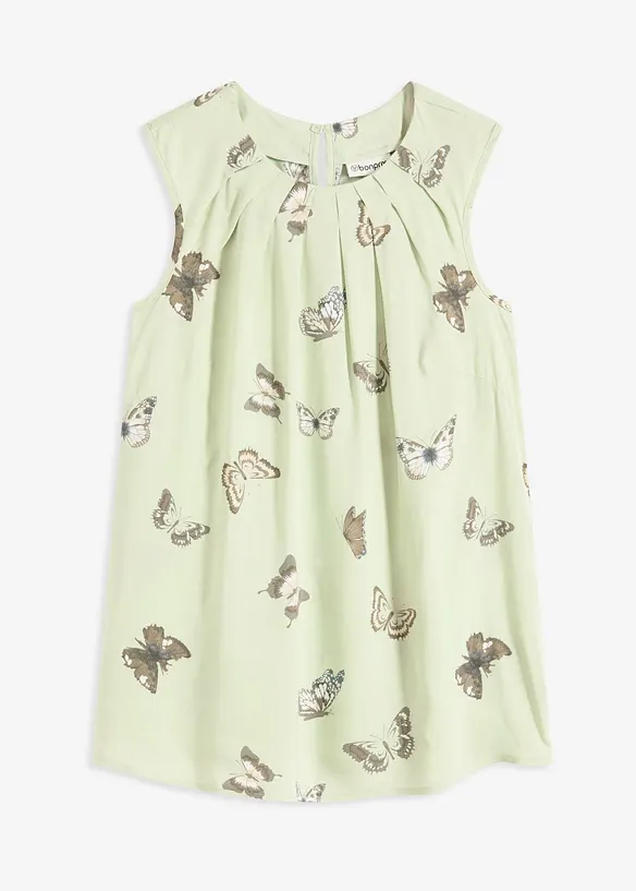 Blouse sans manches en viscose fluide, bonprix