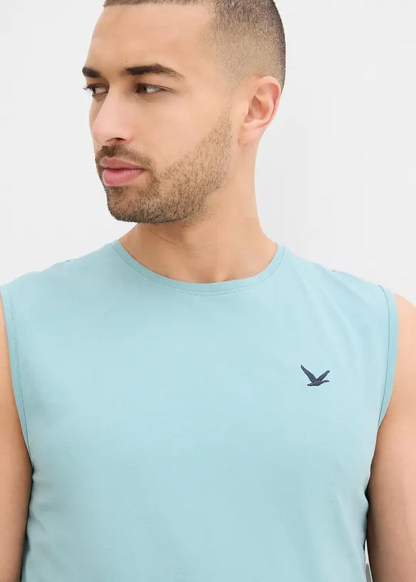 Lot de 2 marcels 100% coton, bonprix