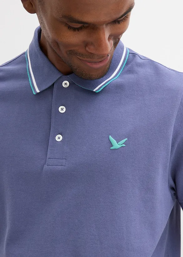 Polo en maille piqu&eacute;e 100% coton, bonprix