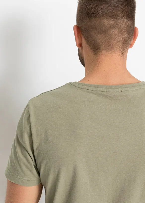 T-Shirt aus reiner Baumwolle, bonprix