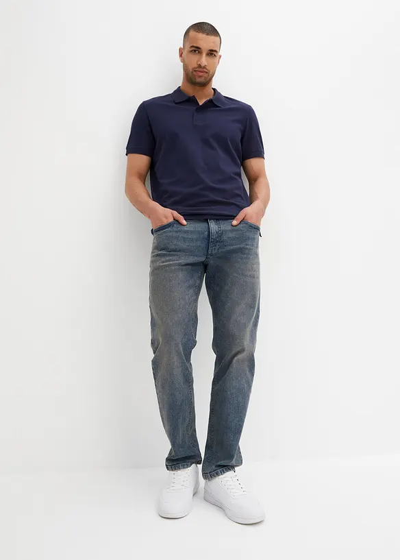 Piqu&eacute;-Poloshirt aus reiner Bio-Baumwolle, bonprix