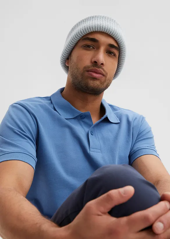 Piqu&eacute;-Poloshirt aus reiner Bio-Baumwolle, bonprix