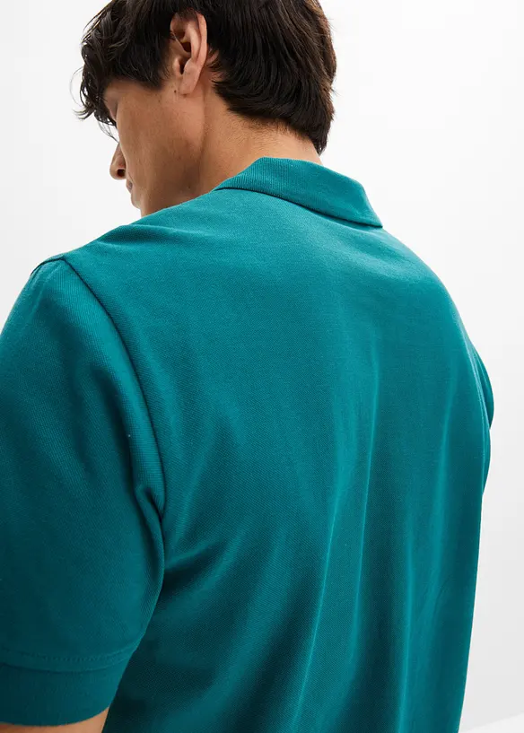 Piqu&eacute;-Poloshirt aus reiner Bio-Baumwolle, bonprix