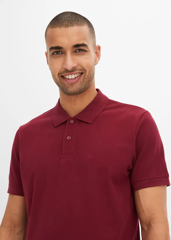 Polo en maille piqu&eacute;e 100% coton, bonprix