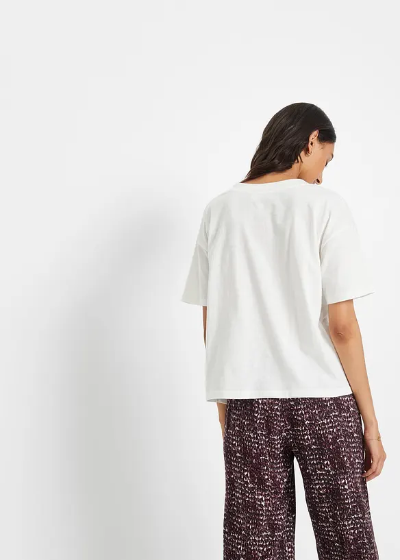 Oversize-Shirt aus reiner Bio-Baumwolle, bonprix
