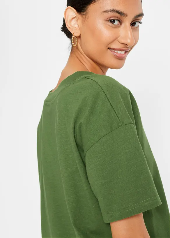 Oversize-Shirt aus reiner Bio-Baumwolle, bonprix