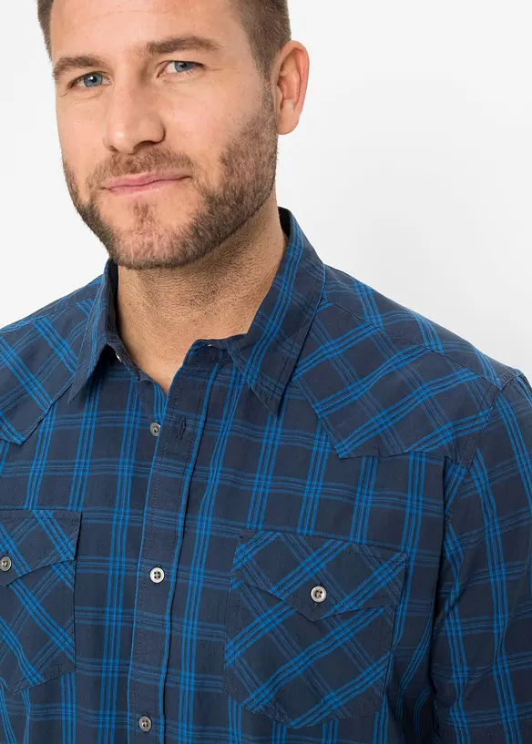 Chemise manches courtes 100% coton, bonprix