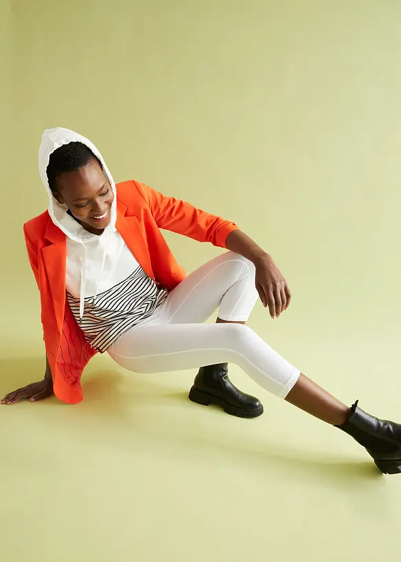 Lot de 2 leggings corsaire &eacute;troits, bonprix