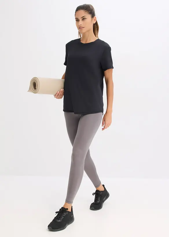 T-shirt de sport oversize et textur&eacute;, bonprix