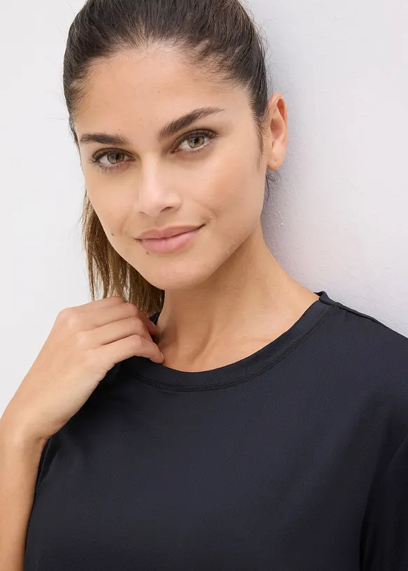 T-shirt de sport oversize et textur&eacute;, bonprix