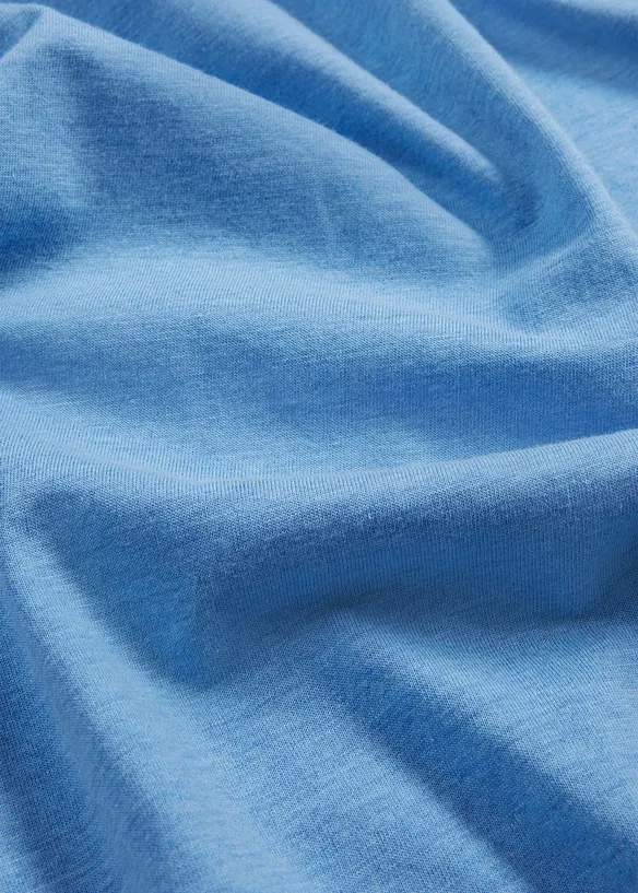 Shirt mit Seidenanteil, bonprix