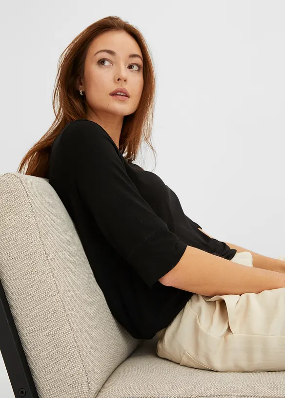 Shirt aus softem Viskose-Mix, bonprix