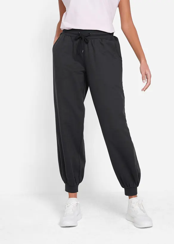 Pantalon de jogging, taille &eacute;lastiqu&eacute;e, bonprix