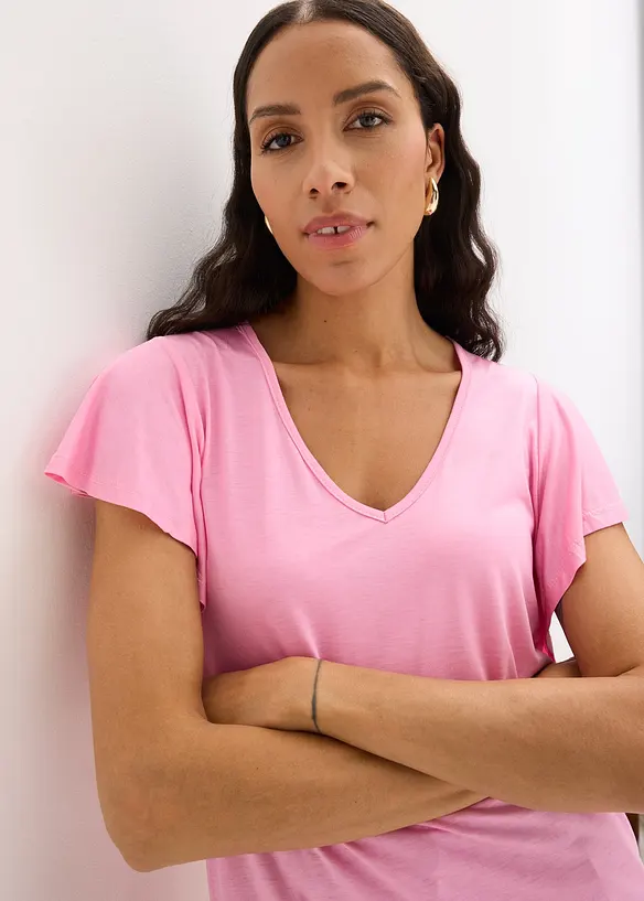 Shirt aus softer Viskose, bonprix