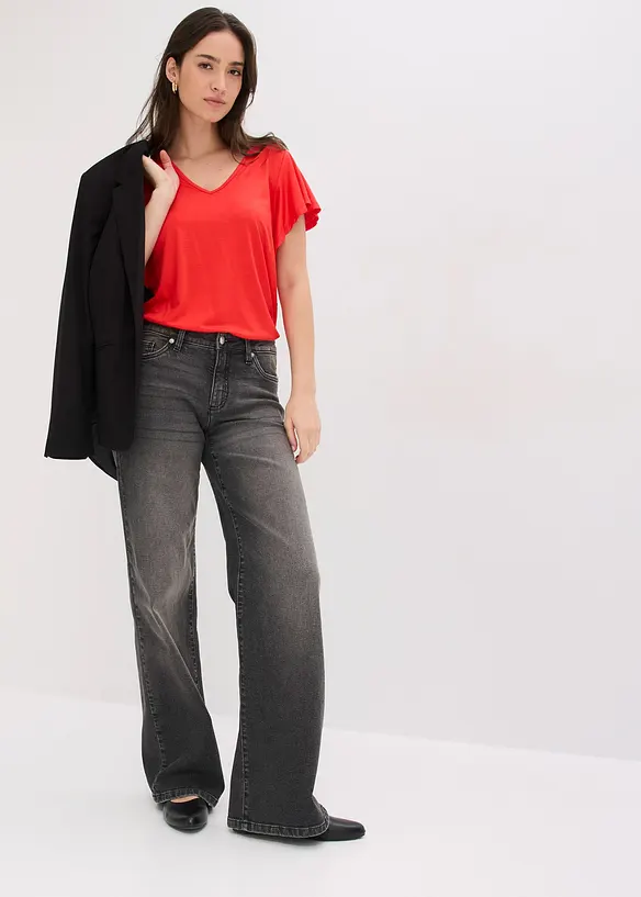 Shirt aus softer Viskose, bonprix