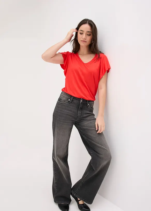 Shirt aus softer Viskose, bonprix