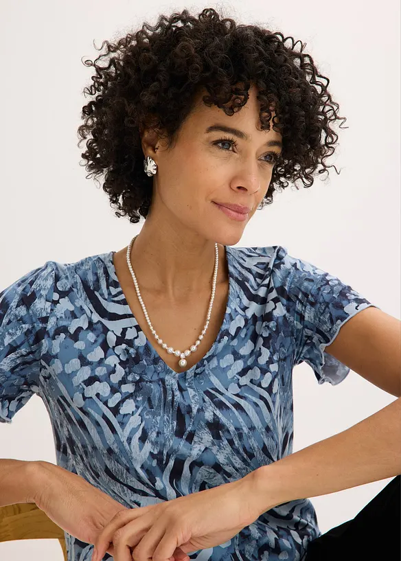 Shirt mit Gummibund, bonprix